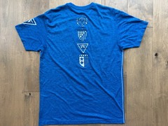 American Fighter Premium Athletics Blue 50/50 Cotton Poly Blend T-Shirt Men’s XL