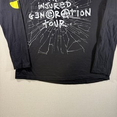 ASAP Rocky Injured Generation Tour Shirt Mens Sz L Double Sided Rap Music 2019