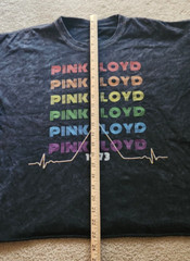 C-Life Group Pink Floyd World Tour 1973 T-Shirt Black XL 2020