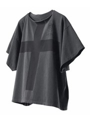Kanye West VULTURES South Korea exclusive release Black cross Shirt Size 2 (M)