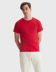 Hanes Men Crew neck T-Shirt 4-Pack ComfortSoft 100% Cotton Heavyweight Tee Plain