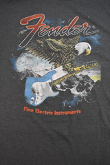 Fender Mens Big & Tall Fender Guitar Fine Electric Instruments Shirt New LT-5XLT