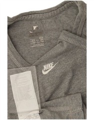 Nike Mens Vest Top UK 42/44 Large Grey Cotton AK03