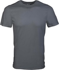 5 Playeras De Manga Corta Para Hombres Con Cuello Redondo Algodon