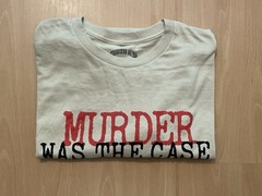 Snoop Dogg Death Row Records XL Beige T Shirt Murder Was The Case SS Tee