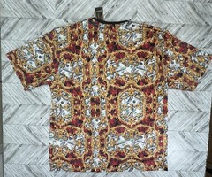 Drill Clothing Mens Baroque Gold Money T Shirt 3XL 4XL 5XL Big Urban