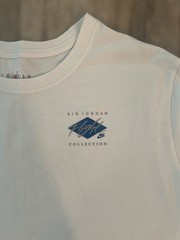 Nike Air Jordan Michael Jordan Take Flight Graphic White T Shirt Size 3XL