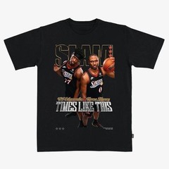 SLAM 260 VJ Edgecombe Tyrese Maxey Times Like This 2026 Gold Cover T-Shirt