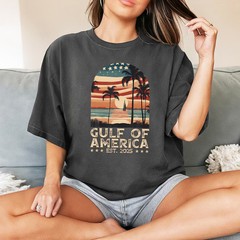Coastal Comfort Tee Ocean Beach America Nautical Graphic Design