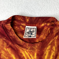 Vintage Joes Crab Shack T-Shirt Mens L Tie Dye Single Stitch Made in USA Alore