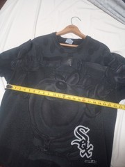 1996 White Sox Vintage Taz Full Over Print Front T Shirt