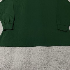 Vintage Russell Athletic Mock Neck Shirt Mens 2XL XXL Green Pro Cotton Blank NEW