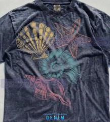Seashell Starfish Marine Life Ocean Comfort Tee