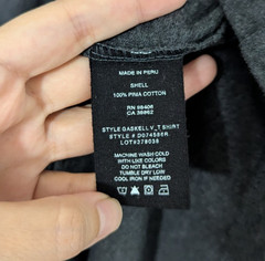 Theory Gaskell V Neck Short Sleeve T Shirt Knit Classic Heathered Gray XXL