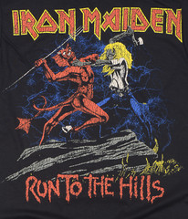 Iron Maiden T Shirt Official Run To The Hills New Black S M L XL XXL