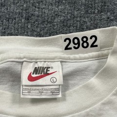 Vintage 90s NIKE Sports Swoosh Logo Shirt Large 23×28 White