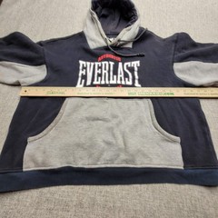 VINTAGE 90s Everlast Crop Top Long Sleeve Boxing Sweatshirt Size XL Athletics