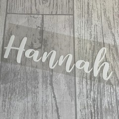 DIY Iron on Decal T-shirt Custom Heat Transfers Personalised Text Lot Printing