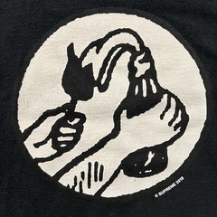 2018 Supreme New York City Skateboarding Molotov Graphic T-Shirt L