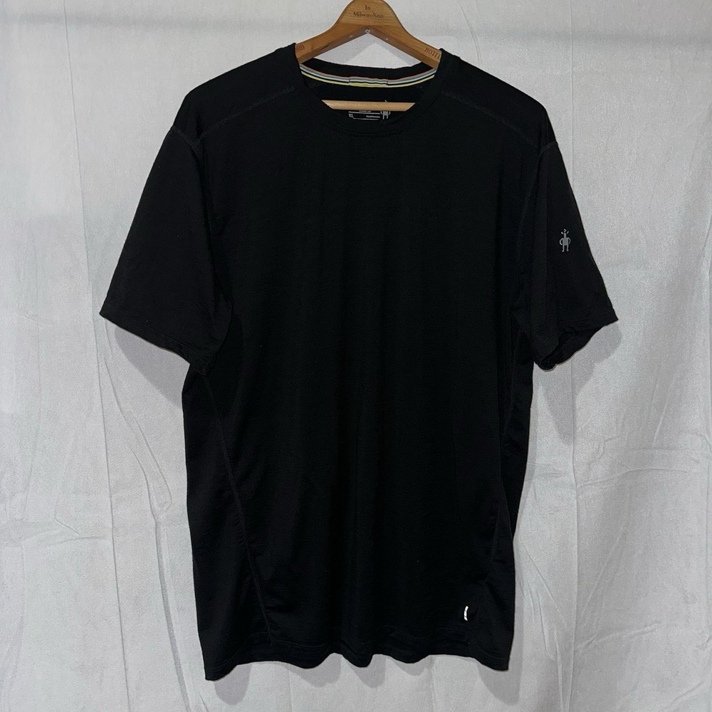 Smartwool Merino 150 Base Layer T Shirt Men’s XL Black Merino Wool Blend