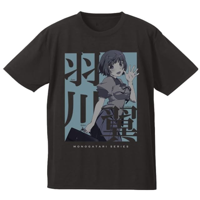 azumaker Monogatari series T-shirt Hanekawa Tsubasa L Size