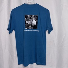 The North Face Dusk Blue Evo Box T-Shirt Men’s Size XS