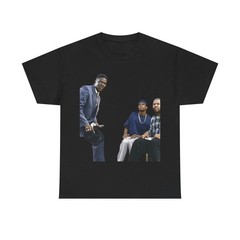 Classic Funny Movie Cast Scene Graphic Tee, Unisex Cotton Tee Retro Streetwear