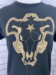 Black Clover T-Shirt Men’s S Black 100% Cotton Short Sleeves Crew Neck Pullover