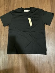 Essentials Fear of God Men’s L Black Cotton Crew Neck Short Sleeve Logo Tee