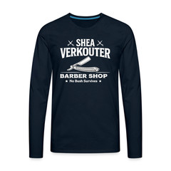 Shea Verkouter Barber Shop Funny Long Sleeve Tee