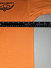 Gregs Cabana 2015 Bike Week South Carolina Large Mens Orange Graphic Logo Tshirt