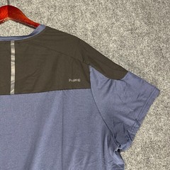 Spyder Active Tee Shirt Mens XXL Blue Short Sleeve Crew Neck Reflective Proweb