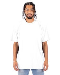 Shaka Wear Mens USA Cotton Crew Neck Short Sleeve Garment-Dyed T-Shirt – SHGD
