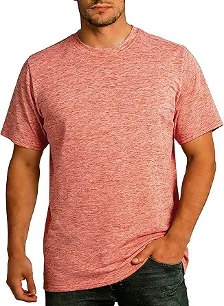 True Classic Men’s T-Shirt Short Sleeve Athletic Cut Crew Neck Basics Tee Shirt