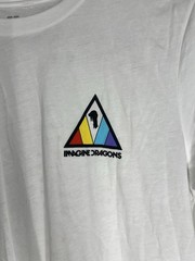 Imagine Dragons Evolve Tour 2018 Vintage T-Shirt Medium – White Concert Tee