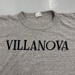 Vintage 80s Villanova Grey Champion Spellout T-Shirt 1980s