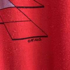 single stitch vintage t shirt South Carolina Puff Paint 3D Graphics A1C Art Co.
