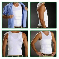 Men Slimming Body Shaper Vest Abs Abdomen Compression Shirts Workout Tank Tops