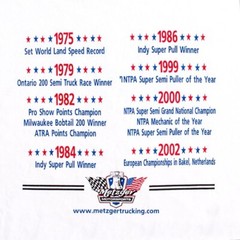 VTG Liberty Belle “World’s Most Competitive Truck” Mens T Shirt Size 2XL Jerzees
