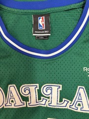 Michael Finley Dallas Mavericks Reebok Jersey Swingman Size Large