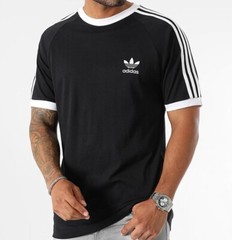 NEW MEN’S ADIDAS ORIGINALS 3-STRIPES CALIFORNIA TREFOIL TEE SHIRT ~ 2XL ~ IA4845