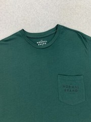 The Normal Brand Cotton Blend S/S Crew Tee Shirt (Men’s XL) Green