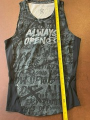 Under Armour Black Alter Ego Graphic Sleeveless Compression Tank Top Medium