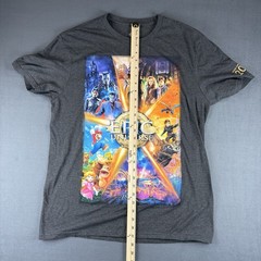 2025 Epic Universe Grand Opening Day T-Shirt Gray Size Large Free Shipping #62