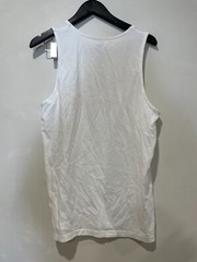 NWT Levi’s 100% Cotton Sleeveless Round Neck Graphic Tank Top White Mens