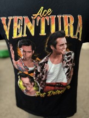 Ace Ventura T-shirt Unisex Size Medium Jim Carey Pet Detective Tee Shirt