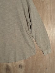CSG thermal shirt mens size 2XL crew neck long sleeve tan