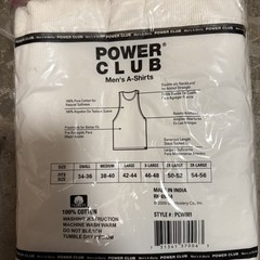 3 Pieces White 3xL A Shirt/ Tang Top Special Last Of Inventory Best Quality
