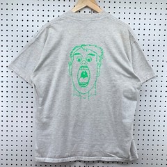 Vintage 90s Concord Singer Shirt Mens XL Gray Single Stitch Oneita USA 23×29