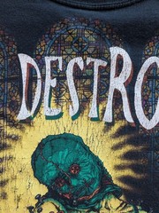 VTG 2005 Pig Destroyer Band T-Shirt XL Black Grindcore Death Metal Mother Mary